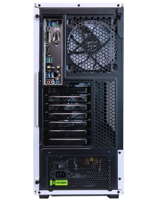 Load image into Gallery viewer, Castle Prebuilt Gaming PC - AMD Ryzen 5 5600G CPU (4.4Ghz Turbo) | Radeon Vega 7 Igpu (4GB) | 1TB M.2 Nvme SSD Storage | 16GB DDR4 RAM | Windows 11 Gaming Desktop Computer | 5G-Wifi + BT
