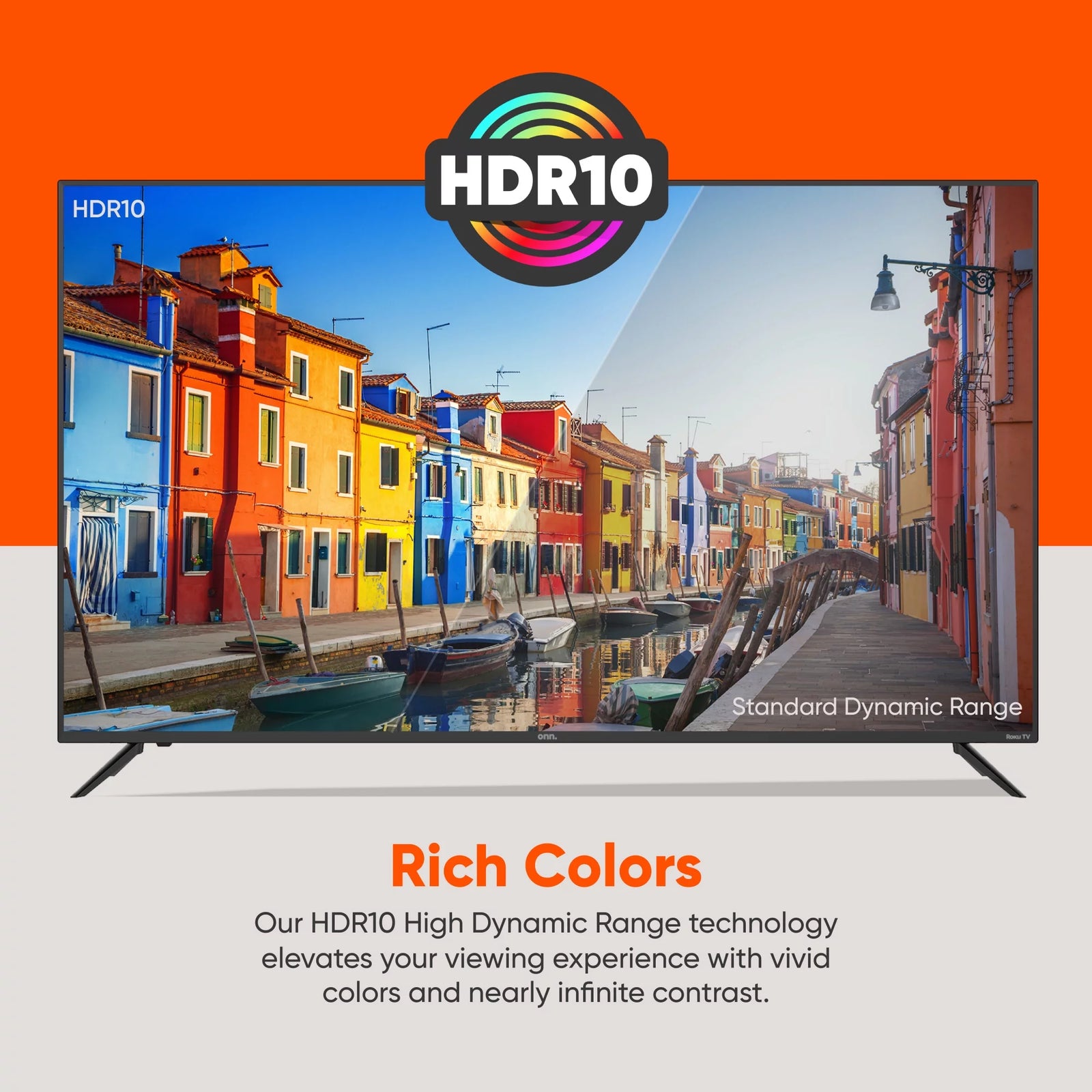 70” Class 4K UHD (2160P) LED Roku Smart Television HDR (100012588)